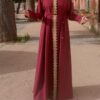 Robe Lamia avec broderie dorée – Image 3