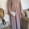 Abaya Robe longue Malia avec boutons – Image 2