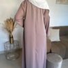 Abaya Robe longue Malia avec boutons – Image 7