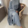 Robe Combinaison portefeuille en satin – Image 8