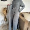 Robe Combinaison portefeuille en satin – Image 5