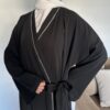 Kimono Haut de gamme avec bandes strass – Image 2