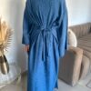 Abaya robe à nouer Saliha – Image 3