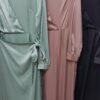 Robe Combinaison portefeuille en satin – Image 9