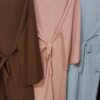 Abaya robe à nouer Saliha – Image 7