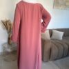 Abaya robe soie de Médine manches bicolores – Image 7