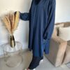 Tunique Chemise longue en satin Extra large – Image 3
