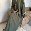 Robe papillon soie de Médine avec dorure Collection Ramadan/Eïd – Image 4
