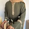 Robe papillon soie de Médine avec dorure Collection Ramadan/Eïd – Image 2