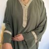 Robe papillon soie de Médine avec dorure Collection Ramadan/Eïd – Image 6