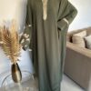 Robe papillon soie de Médine avec dorure Collection Ramadan/Eïd – Image 5