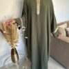 Robe papillon soie de Médine avec dorure Collection Ramadan/Eïd – Image 3
