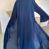 Abaya Robe de soirée voile en mousseline – Image 9