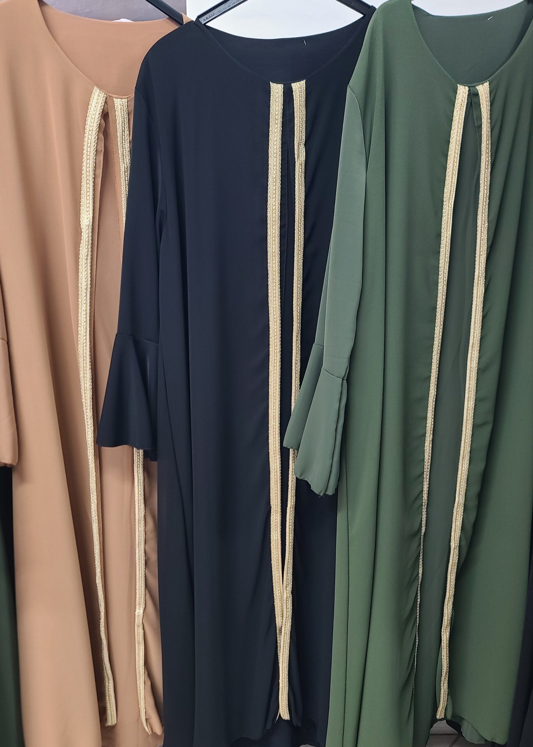 Abaya Robe de soirée voile en mousseline – Image 7