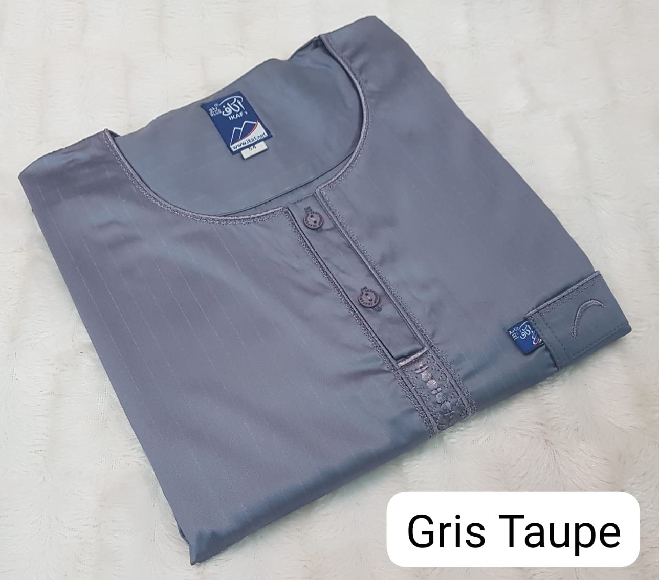 Qamis Enfant Ikaf glacé (manches longues) – Image 18