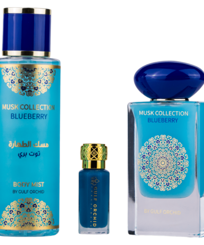Alternative view of COFFRET BLUEBERRY – GULF ORCHID – 322 ML