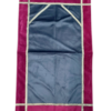 Tapis De Prière Bicolore Bordeau/ gris foncé En Velours Luxe – Image 4
