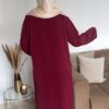 Abaya  soie de medine broderie majestueuse – Image 5