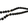 Chapelet /Sebha/Tasbih 33 grosses perles dorées et noires – Image 2