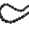 Chapelet /Sebha/Tasbih 33 grosses perles grises et noires – Image 2