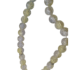 Chapelet /Sebha/Tasbih 33 grosses perles jaune argent – Image 2