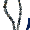 Chapelet /Sebha/Tasbih 33 grosses perles bleu roi et blanc – Image 2