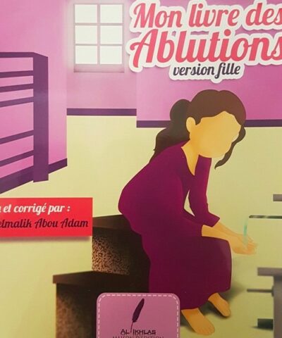 Mon livre des ablutions  version fille