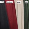 Pantalon ample et léger tissu mi-saison gaufrette – Image 5