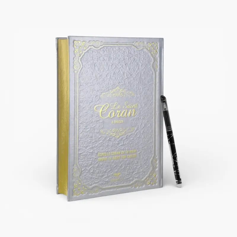 Coran argent à Tracer avec Stylo Gommable Grand format