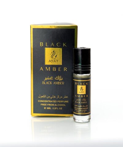 Alternative view of Huile Parfumée Black Amber – Ayat Perfumes 6ml