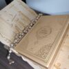 Porte-Coran en Bois Clair – Calligraphie Dorée – Image 4