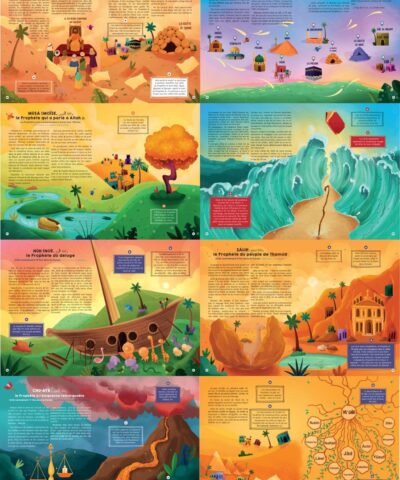 Alternative view of Les Histoires du Coran pour Enfants Atlas illustré des Prophètes et des récits coraniques