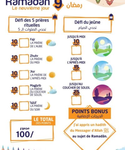Alternative view of Ramadan Habibi : Livre éducatif avec activités et coloriage pour les 30 jours du mois (Version française)