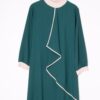 Abaya "Lina" – Élégance Contrastée – Image 7