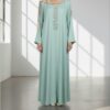 Abaya de fête Perlée Élégance – Collection Prestige – Image 2