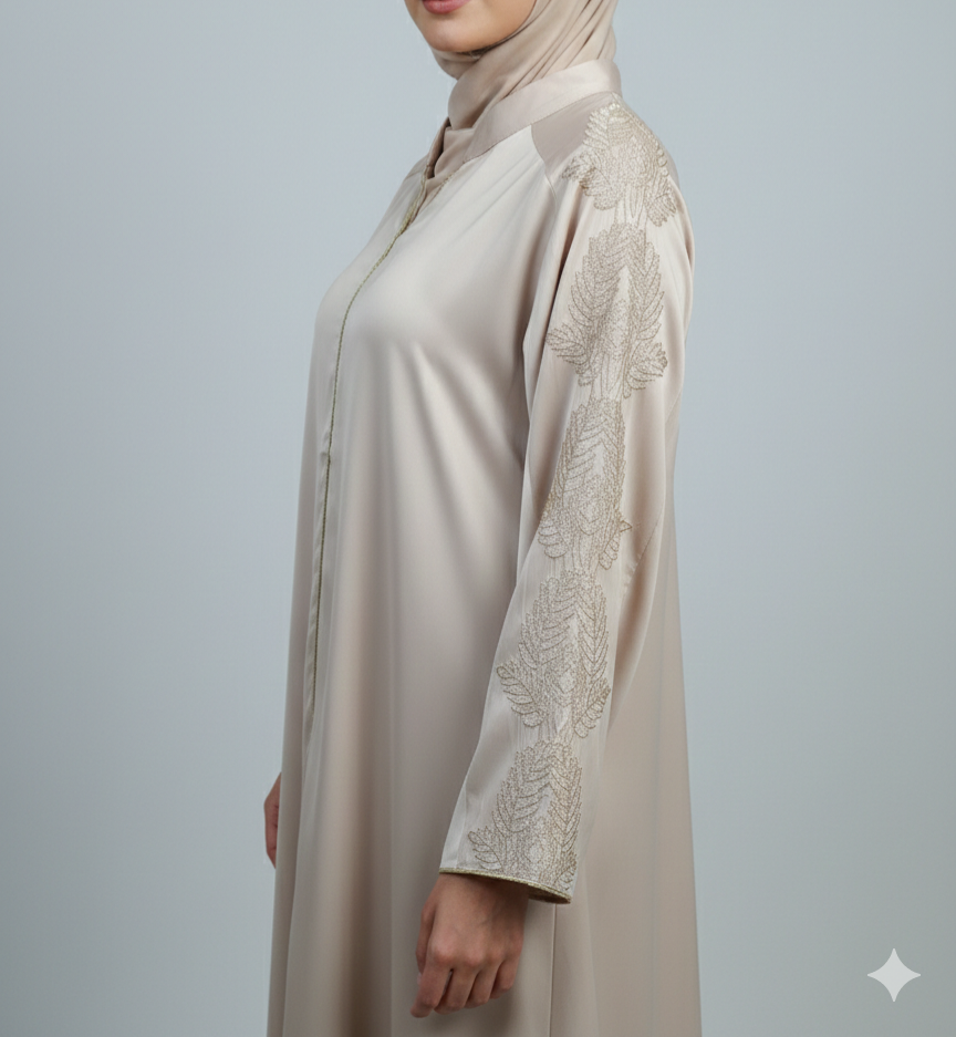 Abaya "Sérénité Royale" – Collection Prestige