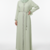 Abaya "Éclat de Cristal" – Coupe Fluide & Finitions Cristallines – Image 5