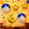 Ensemble de Ballons Décoratifs Eid Mubarak - 5 Pièces