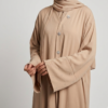 Abaya Kimono "L’Éclat de Satin" – Collection Prestige – Image 4