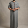 Qamis Urbain Chic – Coupe Moderne & Détails Brodés – Image 5