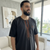 Qamis Urbain Chic – Coupe Moderne & Détails Brodés – Image 4