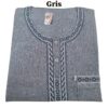 Qamis Prestige – Finition Chinée & Broderies Artisanales – Image 3