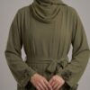 Ensemble Kimono Abaya et Hijab Flores – Image 8