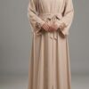 Ensemble Kimono Abaya et Hijab Flores – Image 5