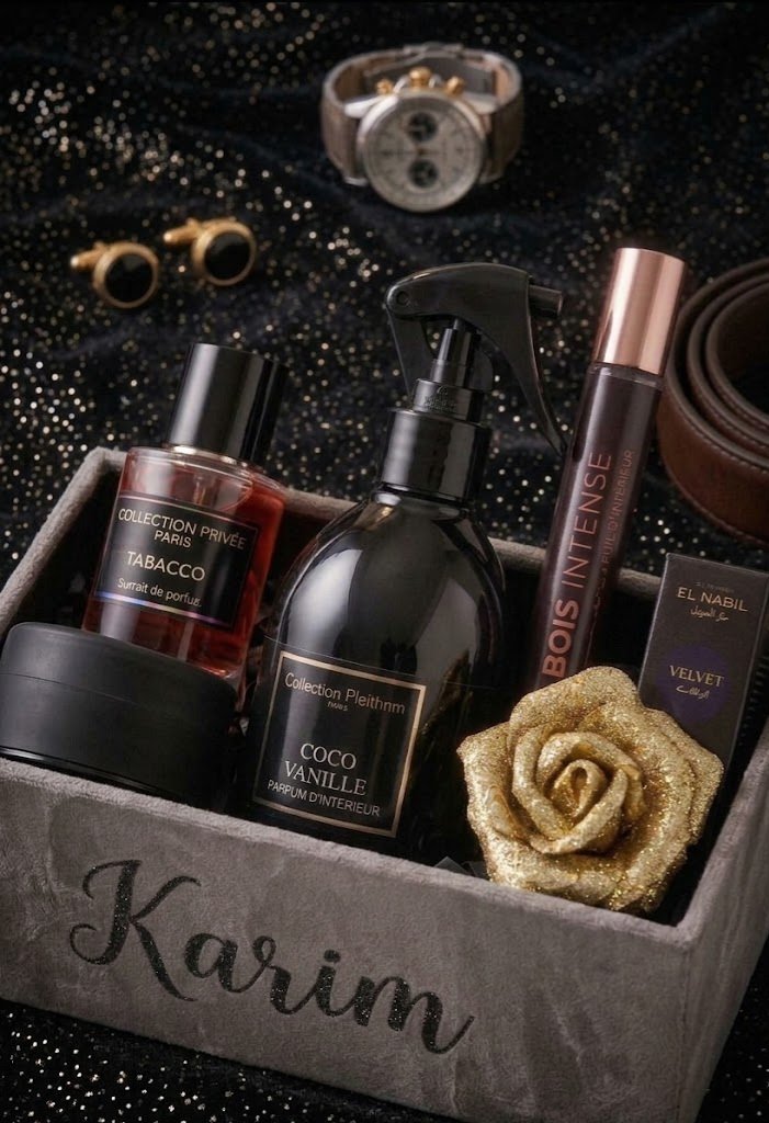 Coffret Prestige "L'Homme Élégant" – Édition Velours Personnalisable – Image 2