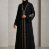 Ensemble "Sultanat" – Duo Robe & Kimono en Voile Brodé