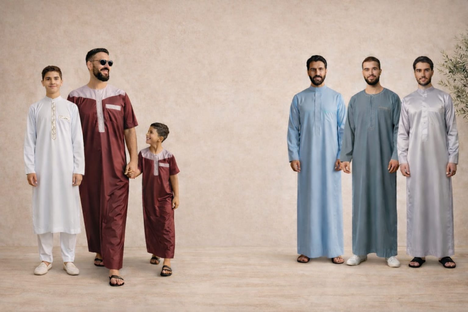 grand choix qamis pour toute la famille