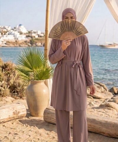 Burkini Mastour Premium  4 Pièces Confort & Élégance