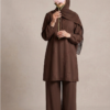 Ensemble Tunique & Pantalon Safia « Broderies feuilles » – Image 10
