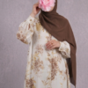 Ensemble "Ilaya" – Tunique Fleurie papillon & Pantalon Jazz – Image 2